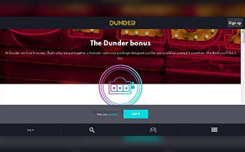 Screenshot 2 Dunder Casino