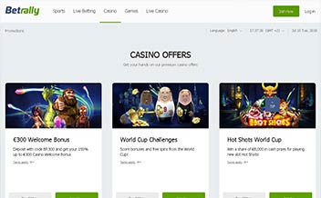 Screenshot 3 Betrally Casino