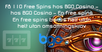 Få 110 Snurr utan Omsättningskrav på BGO Casino