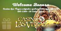 Casino Las Vegas ger 150% upp till €200 + 50 Extra Spins