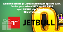 Jetbull Casino erbjuder 100% upp till €500 + 50 extra spins