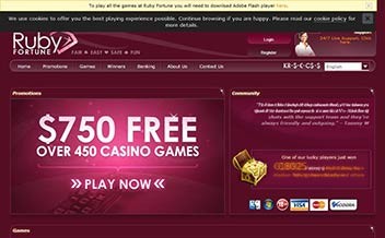 Screenshot 3 Ruby Fortune Casino