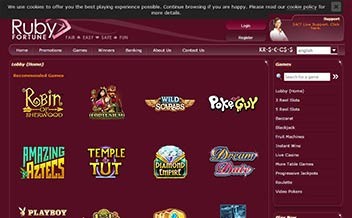 Screenshot 4 Ruby Fortune Casino